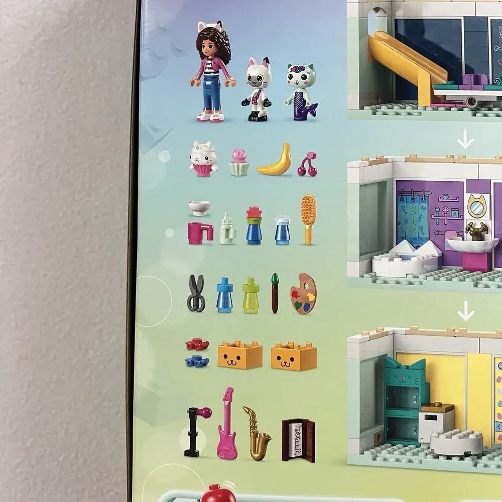 New Sealed Lego Gabby's Dollhouse 10788 Toy Building Set Cakey Pandy Catrat